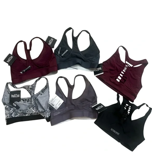 Bundle of 6 Victoria’s Secret Sports Bras – NWT – Size XS - Picture 2 of 8